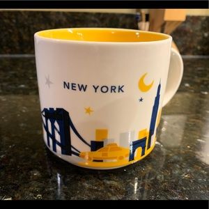 New York Starbucks mug “you are here”